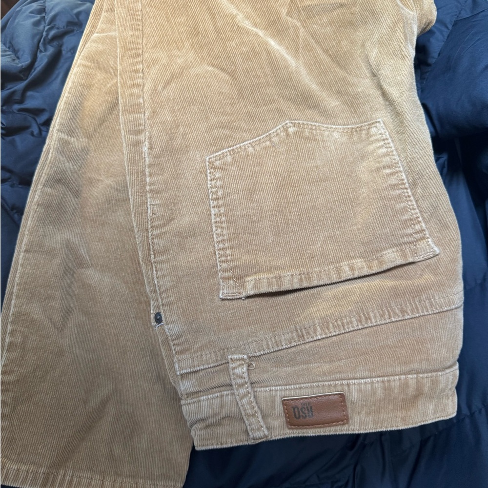 Women's Tan Corduroy Pants